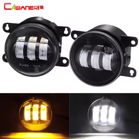 2 Pieces LED Fog Light Car Front DRL Fog Lamp 30W 6000LM For Citroen Xsara Berlingo DS3 DS4 DS5 C1 C