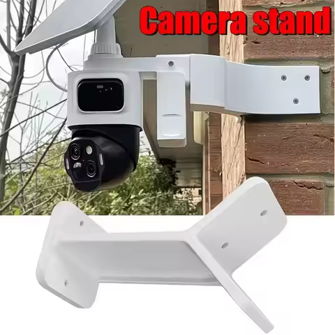 Outdoor Corner Wall Mount Camera Bracket For Eufy S340, Solar PTZ CCTV Security Surveillance Camera 