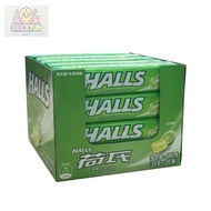 Halls Candy (20 x 34g) - Assorted Flavours 20 Rolls/Box (Extra Strong❄️/Colors🌈/Lime🍋🟩/Strawberry🍓/