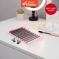 120Pcs 8-16mm Natural Volume D Curl Cluster Eyelash Extension Bundle