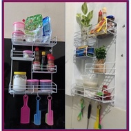 Minimalist Multipurpose Hanging Wall Shelf Iron Wood 3-Tier Wall-Mounted Bookshelf