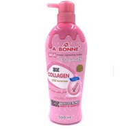 PINK ABONE LOTION DOUBLE COLLAGEN 500ml Personal Care Bat h and Body Moisturizer Body Lotion A Bonne