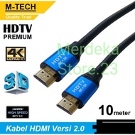 M-TECH Cable / Cable HDMI 10M 2.0 4K HDTV Premium - Original