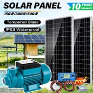 150W/350W/500W Solar Panel Suitable For Solar Spotlight Solar Lamp+Water Pump Solar Cable 30A contro