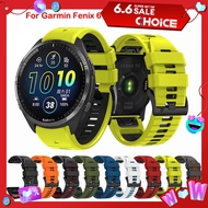 QuickFit 26mm 22mm Silicone Watch Strap For Garmin Epix Gen 2 Smartwatch Band For Garmin Fenix 6X 6 7X 7 Pro 5X 5 Plus Bracelets
