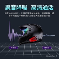 🚓Motorcycle Motorcycle Riding Bluetooth Headset Full Face Helmet Half Helmet Universal Long Endurance Waterproof Multi-P