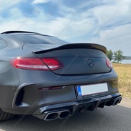 For Mercedes C205 PSM Style Rear Spoiler Wing C Class C200 C250d C300 C43 C63 Coupe Rear Trunk Spoil