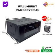 Wallmount / Cabinet Rack Server 4U 4U Single Glass Door Rack