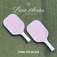 W Gallery FIBER GLASS Rough Surface 16mm Pickleball Paddle - Pink Pickler