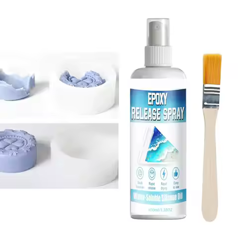 DIY Mold Release Spray 100ml Epoxy Resin Release Spray Fast-Drying Mold Removal Release Agent For Ca