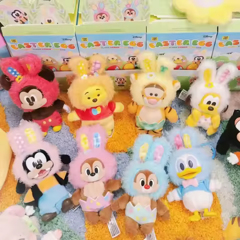 TOPTOY Disney Spring Easter Egg Series Blind Box Chip N Dale Donald Duck Tigger Pluto Plush Bag Char