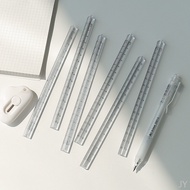 Measuring Ruler Simple Transparent Trigonous Ruler
