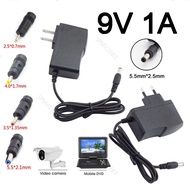 5.5*2.1mm Plug LED Lamp Adapter Converter DC 9V 1A AC 110V-240V Power Supply Charger 4.0*1.7mm 3.5*1