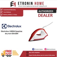 Electrolux 1300W EasyLine dry iron EDI1004