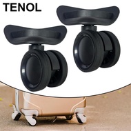 [TENOL] 2Pcs Luggage Wheels Replacement Sturdy Swivel Caster Wheels Suitcase Wheels