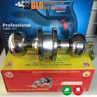 bộ khoá tay nắm tròn 04206 Việt Tiệp