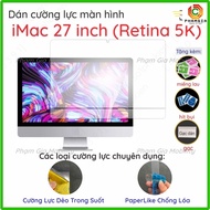 IMac 27 inch nano transparent flexible desktop screen protector, premium anti-glare Paper Like Paper