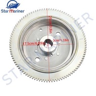Electrical Flywheel Rotor 688-85550-00 For Yamaha Outboard Motor 2T 75HP 85HP 90HP Parsun T85-050004