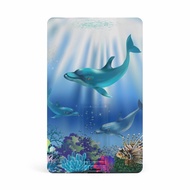 Cartoon Underwater World Dolphins Coral USB Drive Credit Card Design USB Flash Drive U Disk Thumb Dr