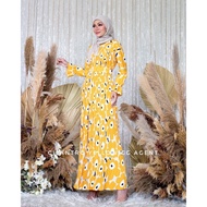 CILANTRO PLEATED DRESS - readystock