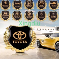 XD 1/2 Pieces Car modification decoration metal car stickers 3D three-dimensional car logo car windo