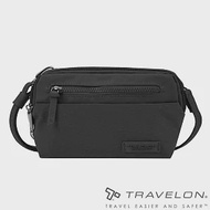 【Travelon 美國防盜包】METRO肩背/腰包兩用休閒旅遊包TL-43416 黑