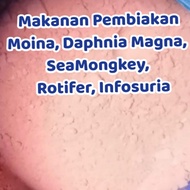 100/500g Moina Breeding Powder, Daphnia Magna, SeaMongkey, Rotifer, Infosuria/Water Fleas