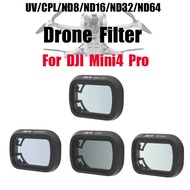 CPL UV ND8 ND16 ND32 ND64 Lens Filter for DJI Mini4Pro Mini4 Mini 4 Pro Drone