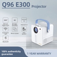 Intelligent Projector Q96 E300 Android 9.0 WiFi LED Bluetooth Cine 4K Home Mobile Notebook Video Mon
