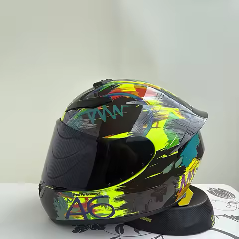 Full Face Motorcycle Helmets Latest Downhill Racing Motorbike Riding Casco Capacete De Moto DOT Appr
