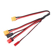 GS Hobby-Pro 4 in 1 Multi-Charging Cable XT60 Plug to T F utaba XT60 JST Plug Wire