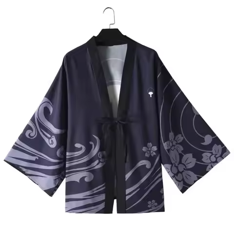 Anime Hokage Konoha Kakashi Madara Sasuke Cosplay Costumes Kimono Uchiha Symbol Cloak Haori Adult Ki