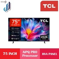 TCL 75" 4K UHD Google TV 75P6L