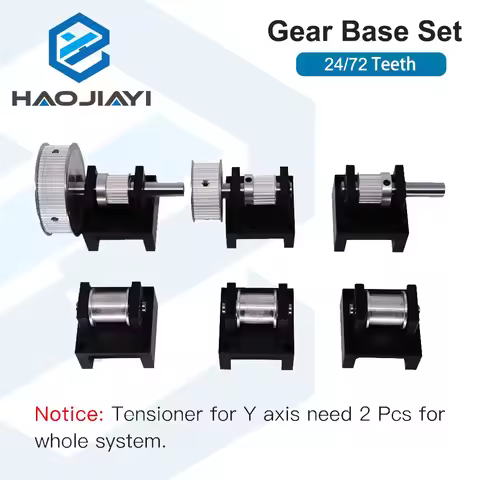 Gear Base Set Machine Mechanical Replacement for Co2 3020 4060 Laser Cutting Engraving Machine