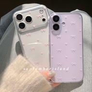 Cute Bow Y2K Case Infinix Hot 60 Pro Plus 60I Note 50 Pro Tecno Spark G0 3 2 Camon 40 Itel P55 50 4G