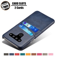 For LG V10 V20 V30 V30S V40 V50 V60 Thinq Case Luxury PU Leather Card Slots Wallet Cover