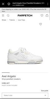 Axel Arigato Onyx Panelled Sneakers