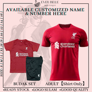 VG2 518/219 Unisex Logo Sulam Baju Jersey Liverpool Football Team Dewasa/Budak Set | Jersi Bola Sepak Malaysia Family Set( Hot Item 2023 )