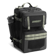 IRONTEC LAMGOYI TRAIN 35L GYM & HYROX Backpack for Fitness Enthusiasts – Black-Green - IRONTEC