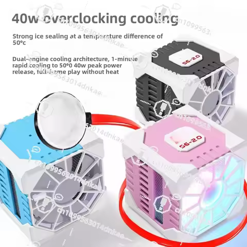 S6 Mobile Phone Radiator Tablet Game Silent Special Semiconductor Water Cooling