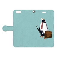 筆記本型iPhone手機殼/商務企鵝