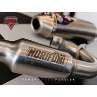 NORIFUMI ORiGg NOCTUS T5 HONDA CRF 150L MUFFLER EXHAUST PIPE Honda CRF 150l Muffler exhaust pipe T5