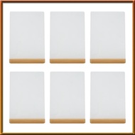 [chasoedivine.] 6 Pack Sublimation Photo Frames Blanks 5 X 7 Inch Heat Transfer Metal Picture Frames