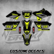 YZ85 OLD STICKER NEW DECAL YZ 85 NEW BEBEK STANDARD DECAL STICKER YZ 85 DECAL STICKER YZ 85 NEW 80