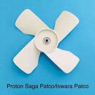 fan blade aircond a/c (proton saga patco pt iswara type system) 4 blade