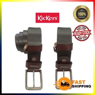 KICKERS BELT ORIGINAL GENUINE LEATHER TALI PINGGANG KULIT BRANDED