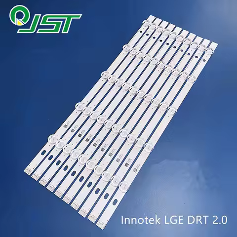 100% New 10pcs/Kit LED Strips for 47 TV 47LN5460-SM 47LN5400 47LN5700 L G Innotek LGE DRT 2.0 47" Re
