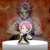 GANTUNGAN Fairy Tail Anime Keychain - Natsu Dragneel - Acrylic Keychain