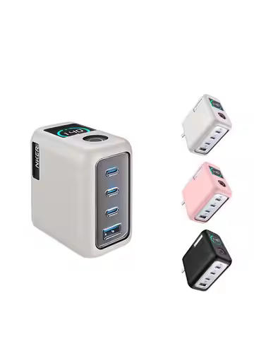 Portable Silicone Case For Anker Zolo 140W Charger Protective Case Travel Carrying Case Charger Stor