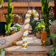 GAY08 Christmas Decorative Cotton Sticks, handmade decorative accessories